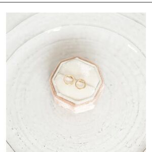 Dear Mushka Gold Dipped Stud Earrings